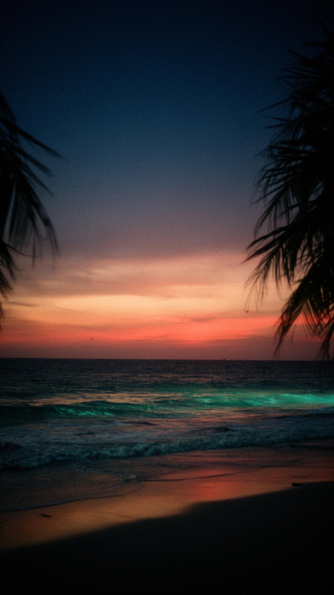 Dusk over the Daytona Beach shore